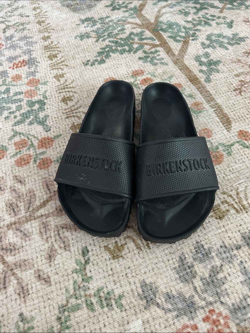 Birkenstock Black Slides Sandals